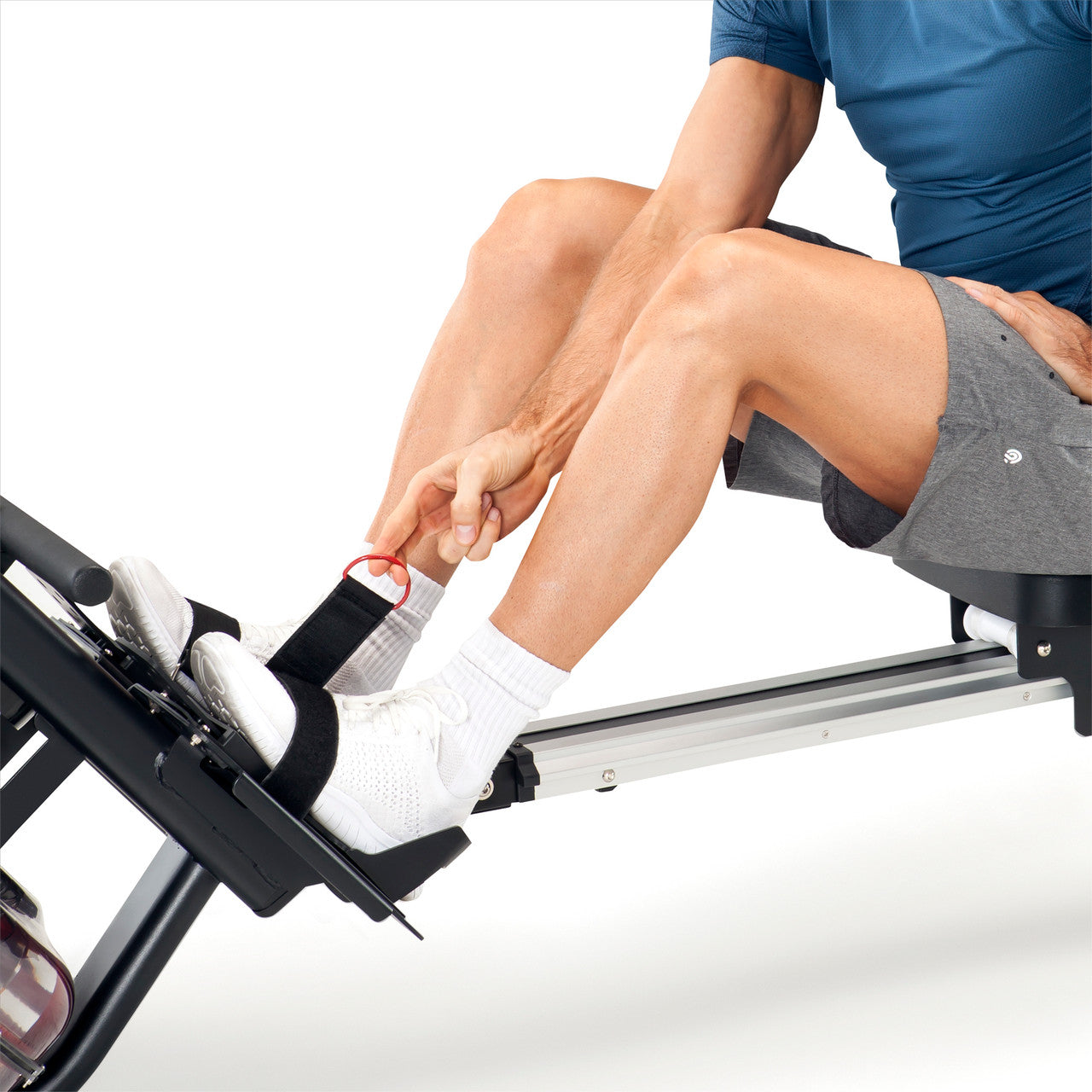Marcy NS 6023RW Indoor Water Rowing Machine for Home Gym - Full Body Workout Equipment for Cardio & Strength Training - Perfect for Small Spaces & Low-Impact Exercise