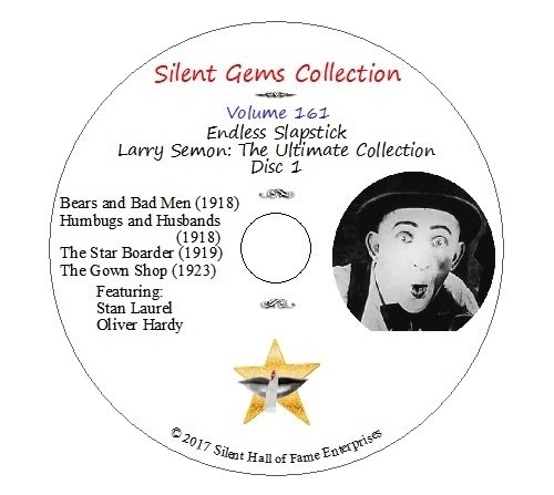 Larry Semon: The Ultimate Collection Disc 1 - Classic Silent Comedy DVD | Vintage Slapstick Films | Perfect for Movie Nights & Film History Enthusiasts