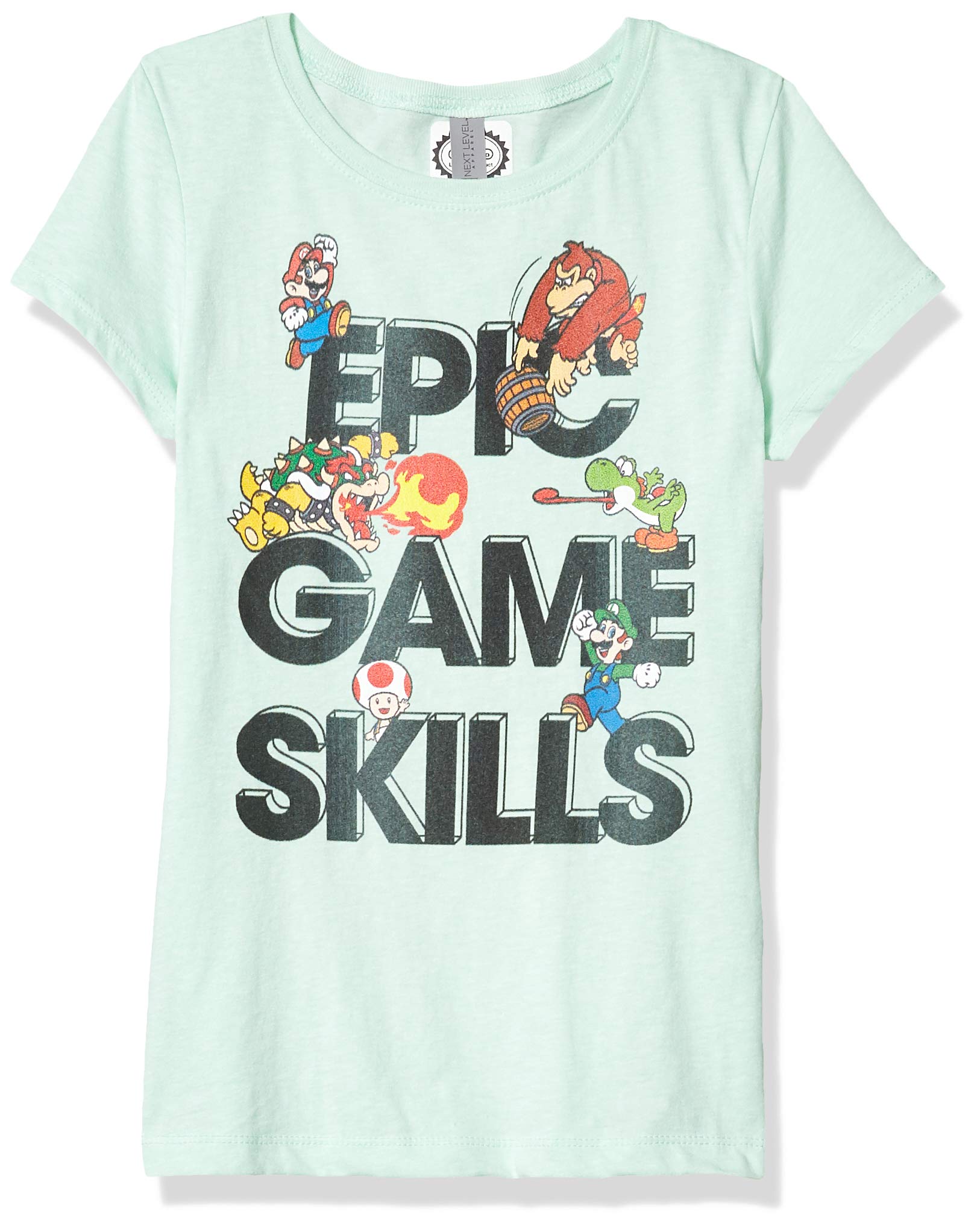 Nintendo Kids' T-Shirt - Super Mario & Pokemon Graphic Tees for Boys & Girls - Soft Cotton Short Sleeve Shirts - Perfect for Gaming, Birthday Parties & Casual Wear