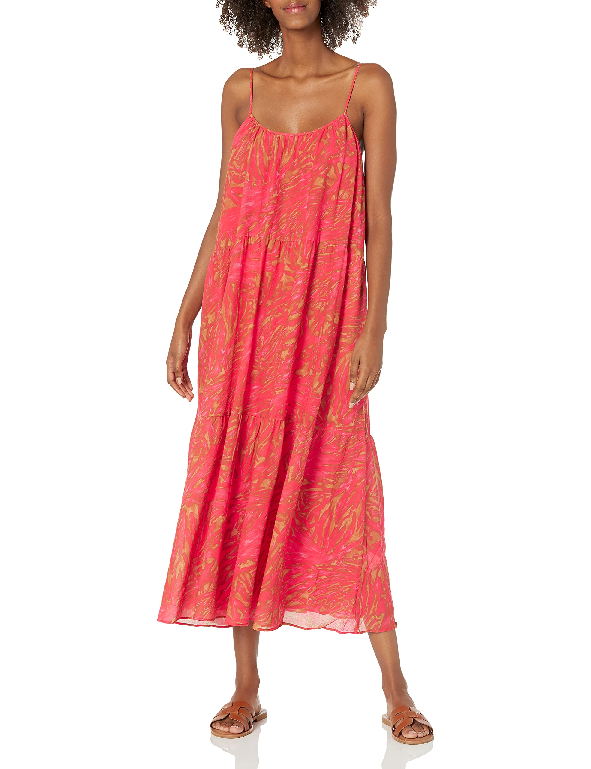 Joie Women's Gidley Maxi Dress - Flowy Long Summer Dress with Pockets, Boho Chic Style for Beach, Vacation & Casual Wear