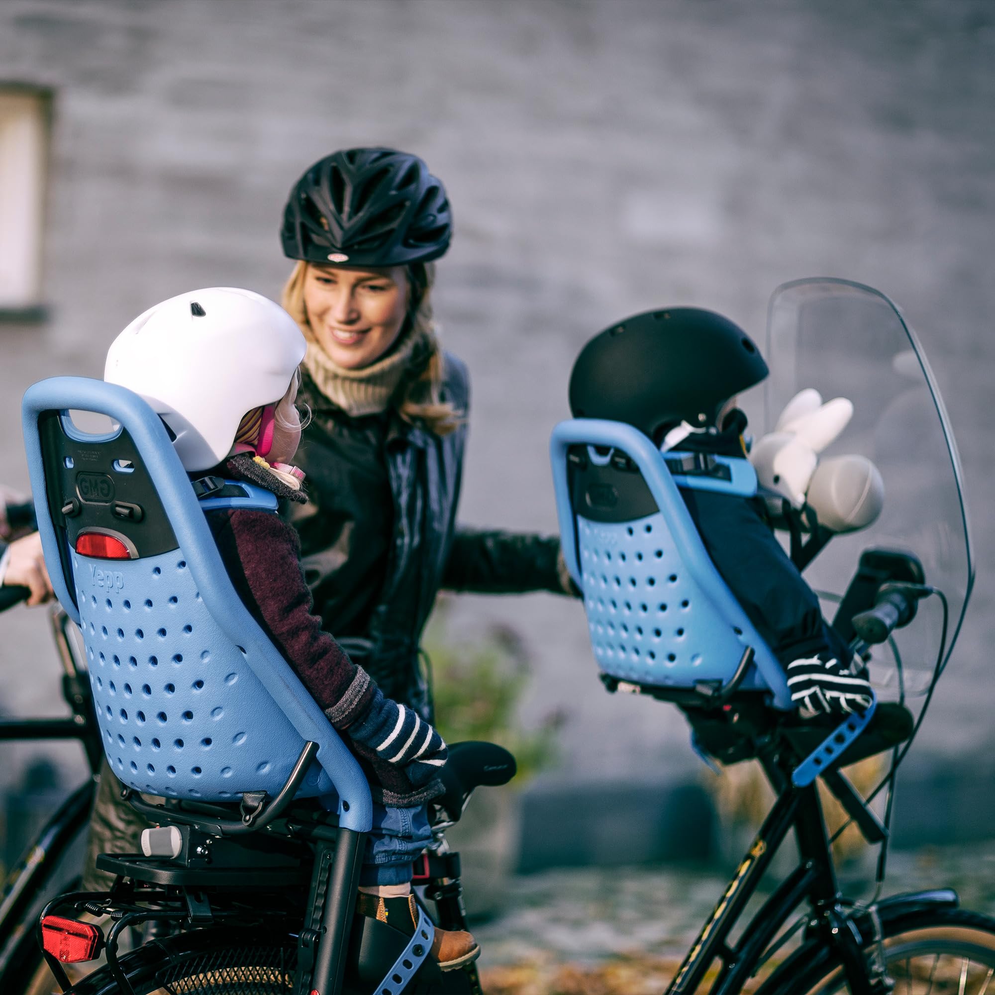 Thule Yepp Maxi Child Bike Seat - Safe & Comfortable Rear Mounted Bicycle Carrier for Toddlers 1-6 Years Old - Perfect for Family Cycling, Commuting & Outdoor Adventures