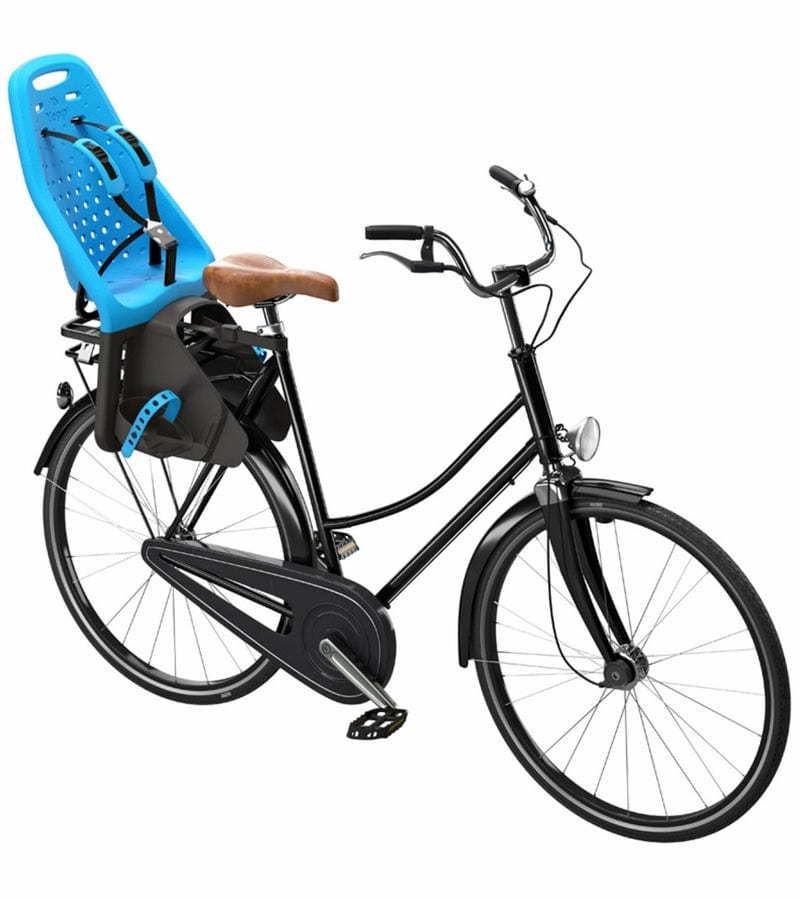 Thule Yepp Maxi Rack Mount Child Bike Seat - Safe & Comfortable Kids Bicycle Carrier for Ages 1-6 | Perfect for Family Cycling, Commuting & Outdoor Adventures