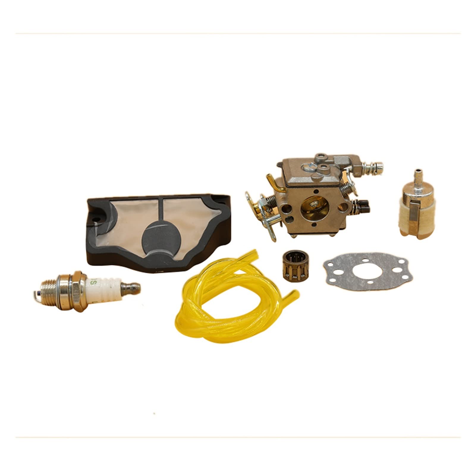 Husqvarna 36 41 136 137 141 142 Chainsaw Carburetor Air Filter & Spark Plug Kit - Compatible Replacement Parts for Garden & Outdoor Power Tools - Perfect for Chainsaw Maintenance & Repair