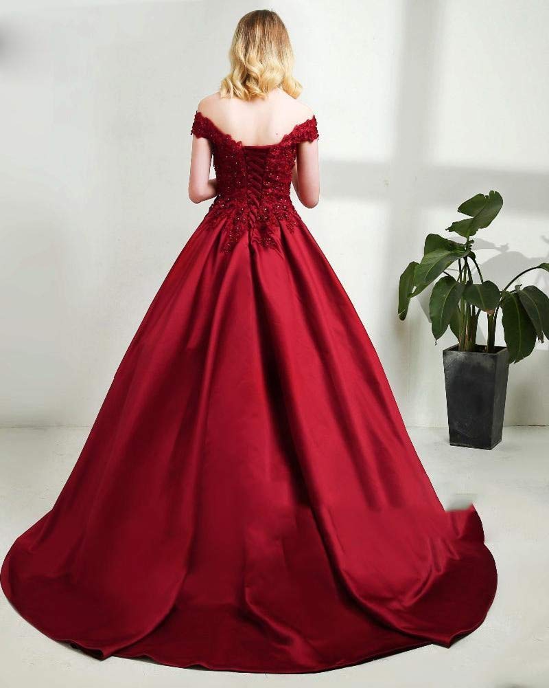 Elegant Pink Off Shoulder Quinceanera Ball Gown with Sweet 103 Applique - Perfect for 15th Birthday Celebrations, Formal Dances & Special Occasions