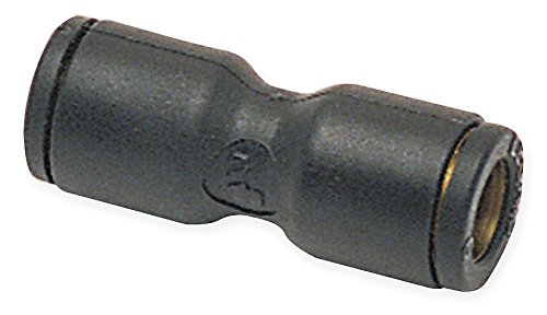Legris 14mm Plastic Union Connector, Black - 3106 14 00 | High-Quality Air & Water Fittings for Pneumatic Systems & Plumbing Applications