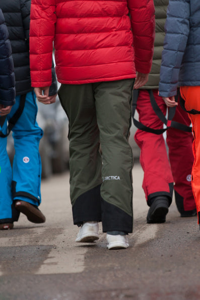 Arctica Side Zip Kids Snow Pants - Waterproof Winter Snow Bibs for Boys & Girls - Warm Insulated Ski Pants for Snowboarding, Sledding & Outdoor Winter Activities