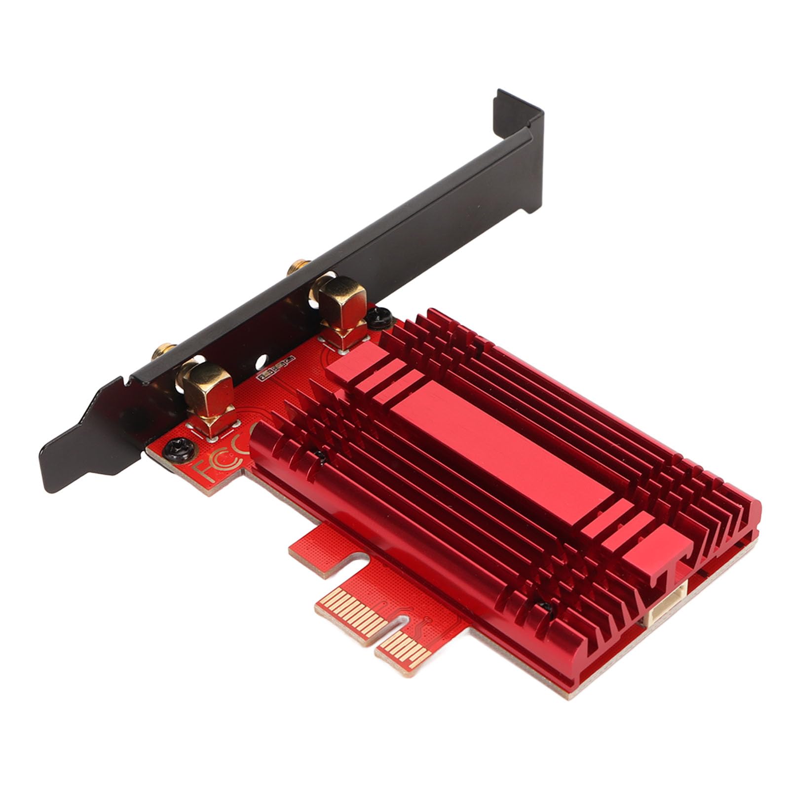 High-Speed Wireless PCIe Adapter - WiFi 6 Gigabit Network Card with Low Latency & Heat Sink for PC Gaming, Streaming & Home Office | Compatible with Windows 10/11, Desktop & Laptop Computers