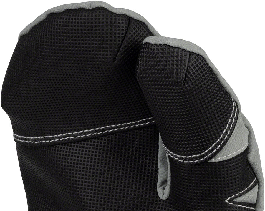 45NRTH 2024 Sturmfist 3 Lobster Style Winter Gloves - X Large, Glacial Grey - Extreme Cold Weather Cycling & Snow Sports Gloves for Men & Women