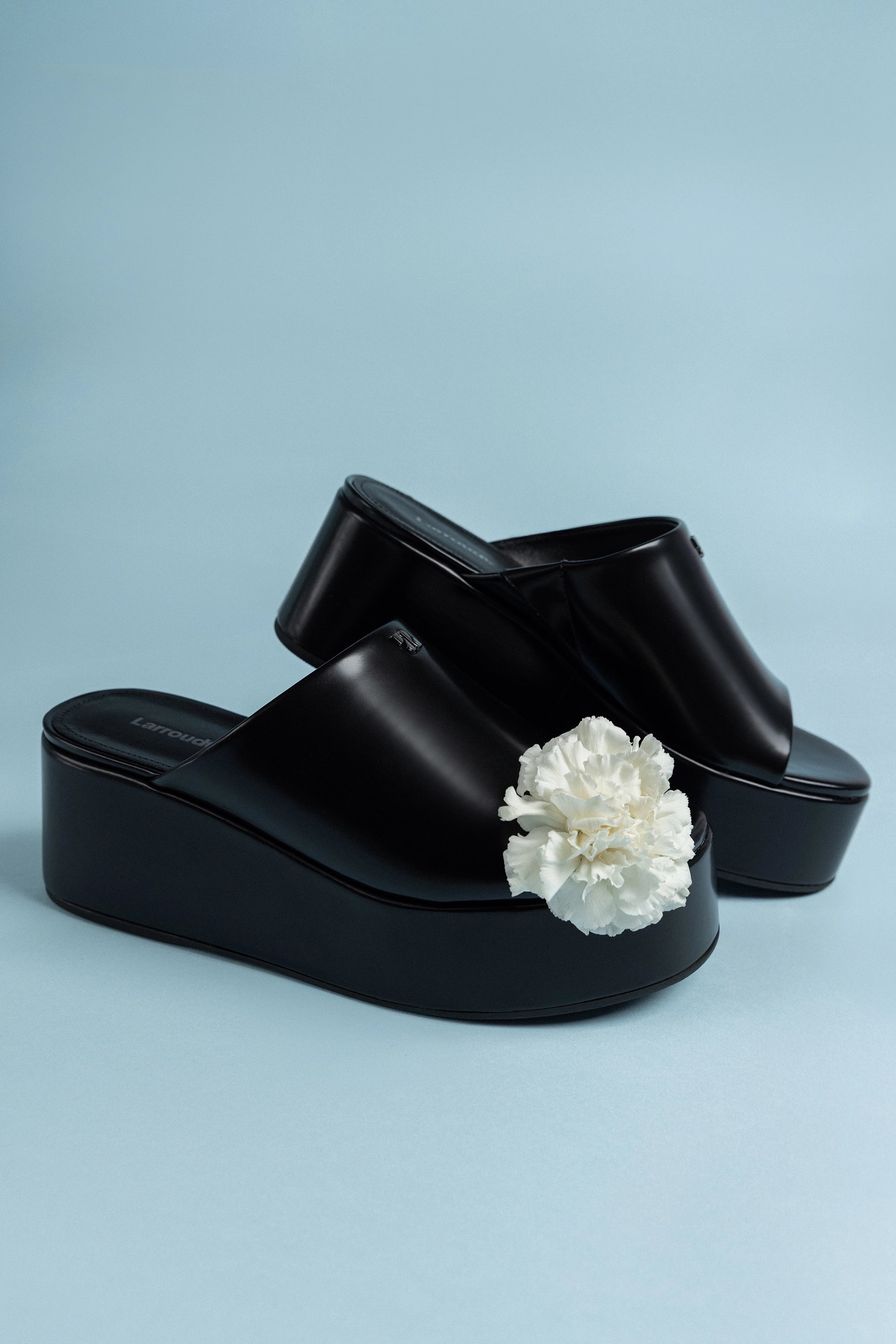 Charli Box Mule Shoes for Women - Genuine Black Leather Slip-On Loafers | Comfortable Casual & Office Wear | Perfect for Work, Travel & Everyday Outfits