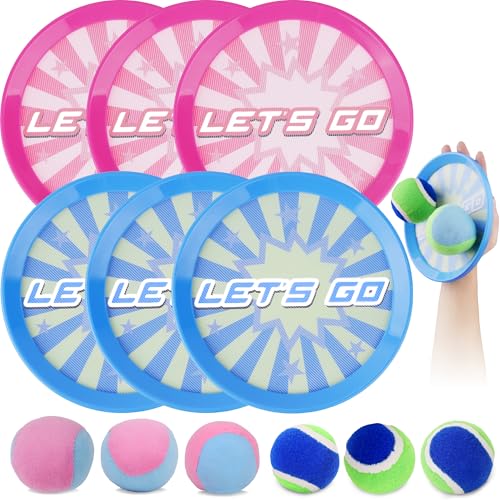 6 Paddles 6 Balls