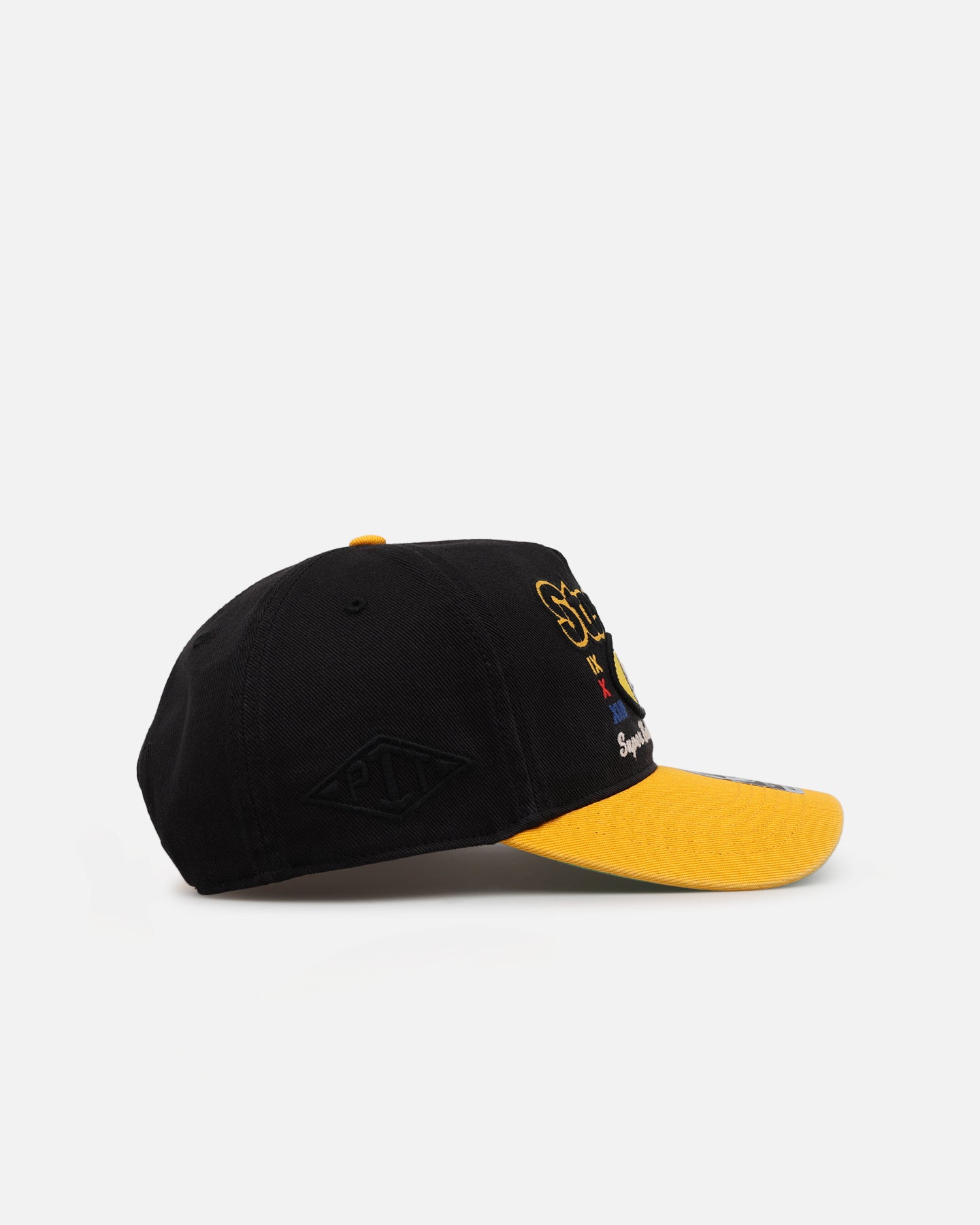 47 Brand Pittsburgh Steelers 'NFL Trophy Case' Premium Hitch Snapback Black/Yellow - Official NFL Licensed Hat for Football Fans & Game Day Outfits
