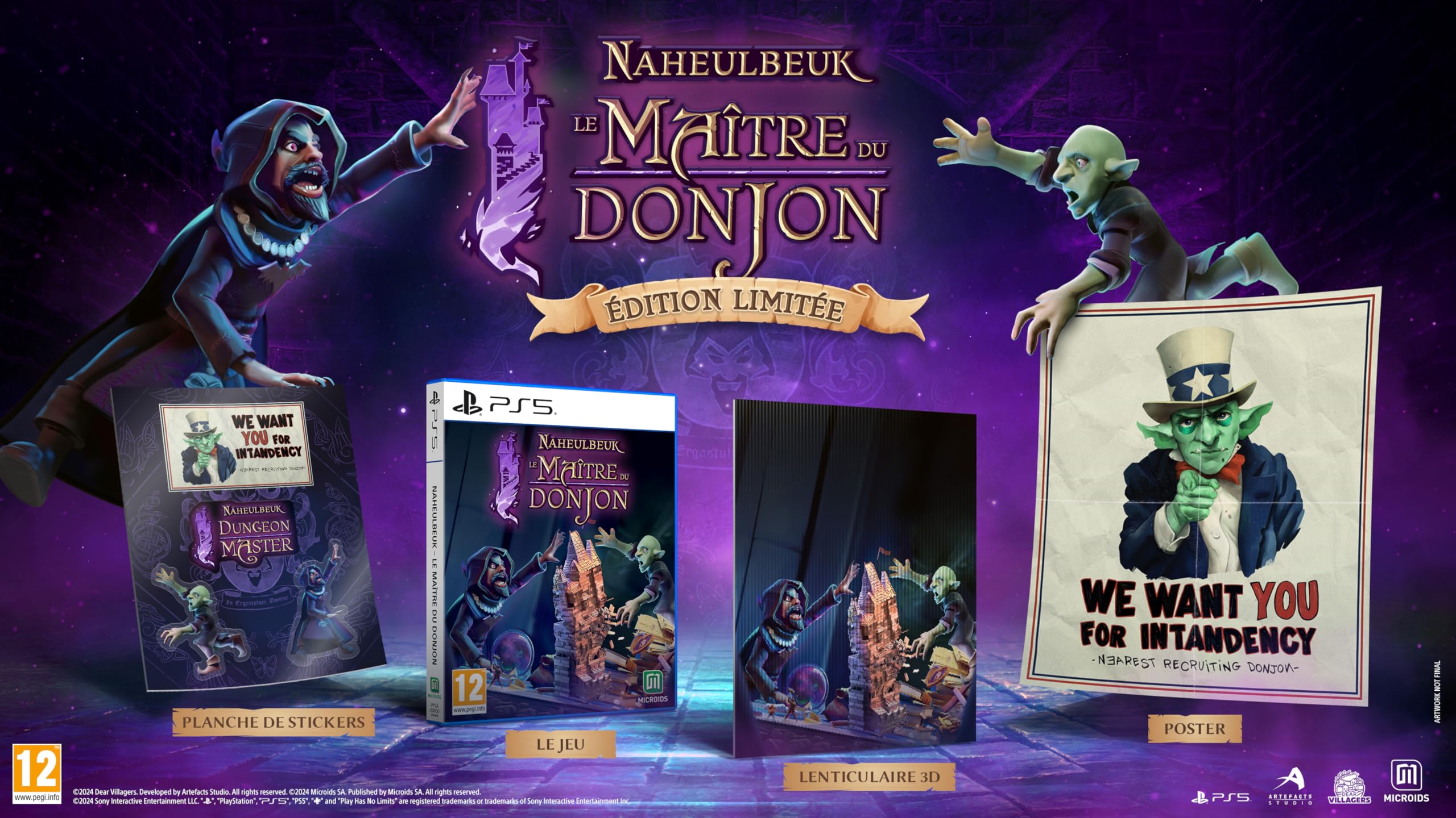 NAHEULBEUK - The Master of Dungeon - Limited Edition PS5 Game | Epic Fantasy RPG Adventure for PlayStation 5 Gamers