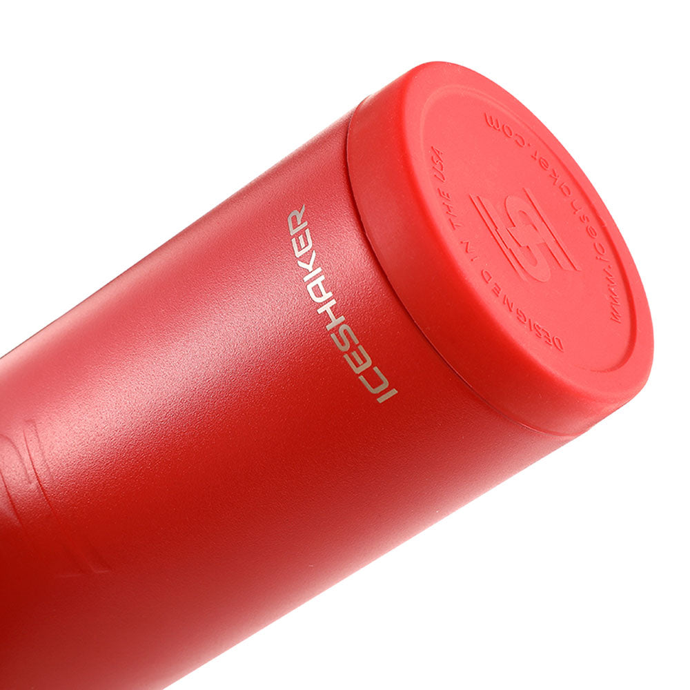 14oz Insulated Sports Water Bottle with Leak-Proof Lid - Red | Perfect for Gym, Hiking & Outdoor Activities
