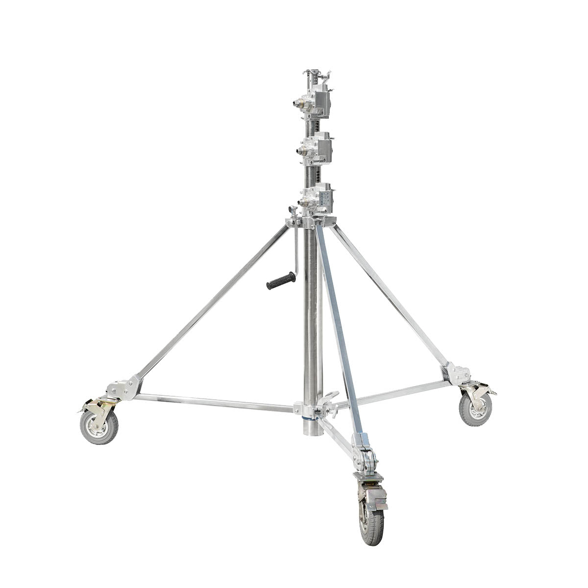 406cm Master Pro Heavy Duty 3 Riser Geared Junior Pin Wind Up Stand - Professional Wrestling & Training Equipment for Home Gym, Martial Arts Practice, and Sports Performance