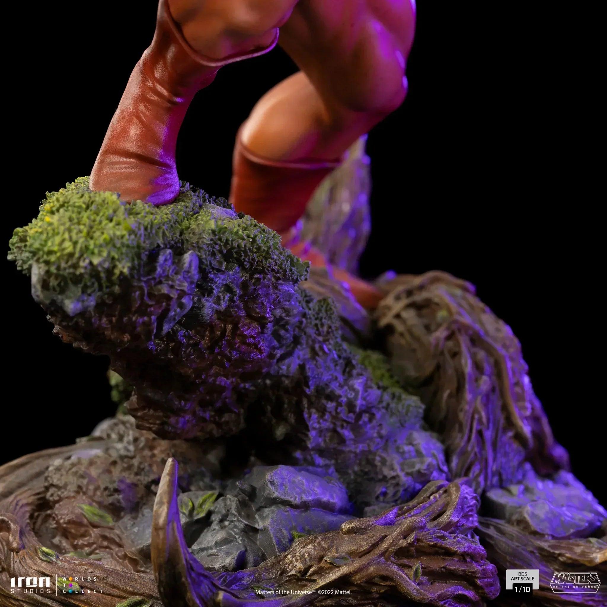 Iron Studios Masters of the Universe Beast Man BDS Art Scale 1/10 Statue - Collectible Action Figure for Display & Home Decor