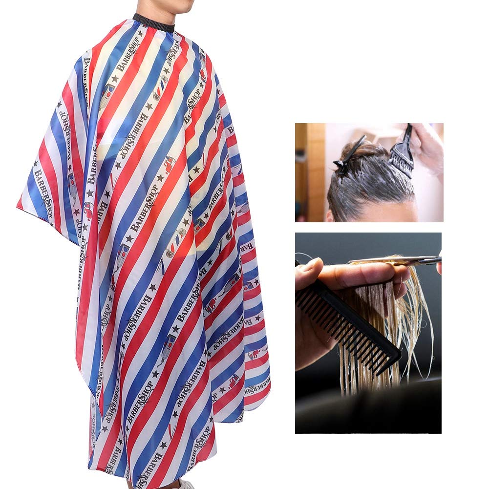 Waterproof Hair Cutting Apron - Salon Cape for Hairdressers, Hair Dye & Perm Protection - Professional Haircut Cape for Stylists & Barbers (Ideal for Salon, Home Haircuts & DIY Styling)