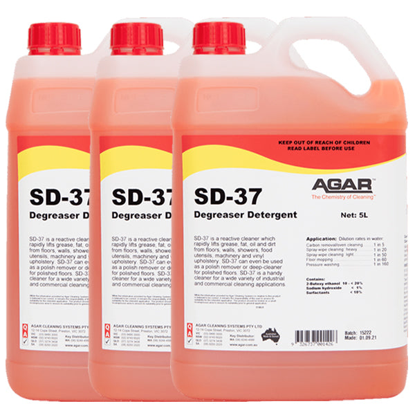 Agar SD 37 Degreaser - Heavy Duty Multipurpose Cleaner for Kitchen, Garage & Industrial Use | Removes Grease, Oil & Stubborn Stains