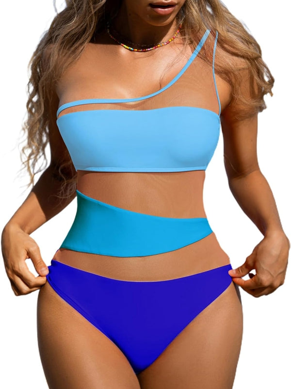 ZASUWA Women's Sexy Mesh Cutout One Piece Swimsuit - Perfect for Beach, Pool Party & Summer Vacation