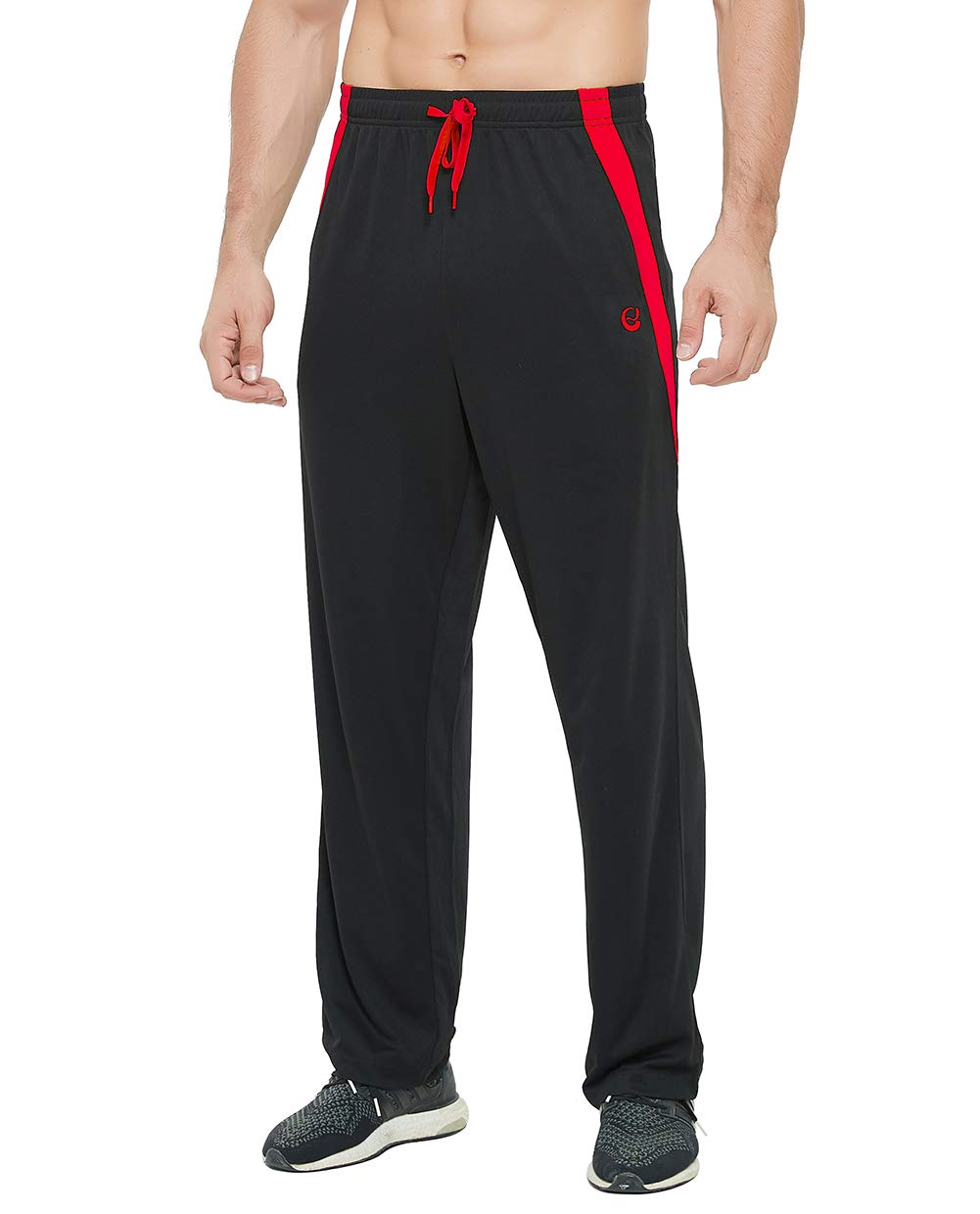 Men's Athletic Sweatpants with Pockets - Open Bottom Joggers for Workout, Running & Exercise | Gym, Lounge & Casual Wear