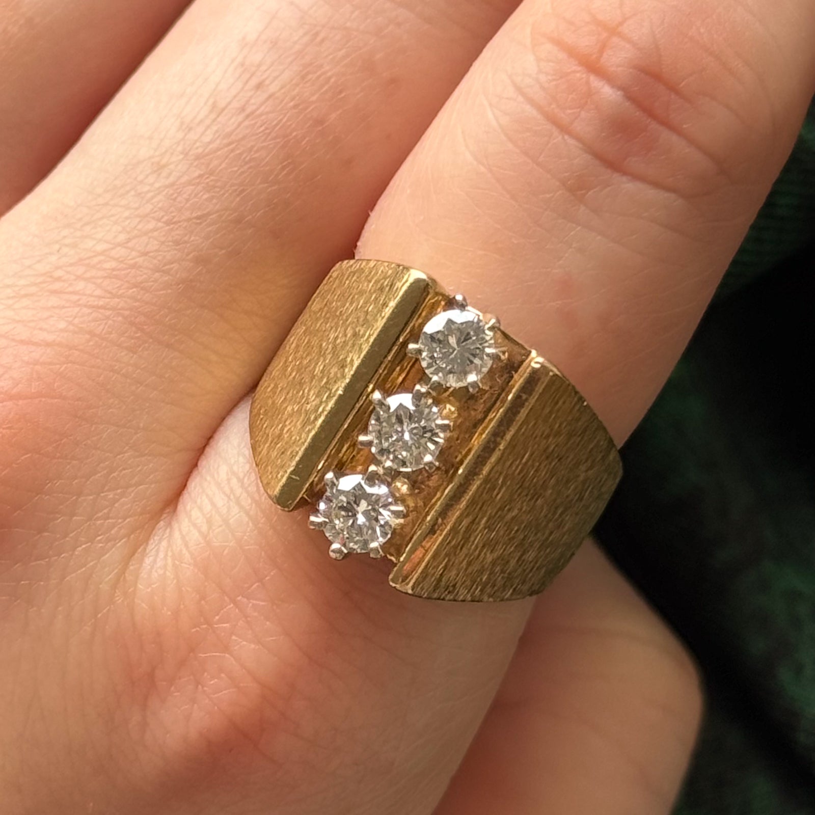 1.00ctw Diamond Column Ring for Women - Size 8.25 | Elegant Wedding, Engagement & Anniversary Jewelry Gift