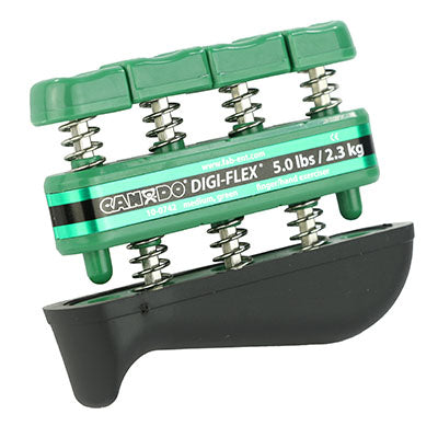 CanDo Digi Flex Hand and Finger Exercise System - Improve Grip Strength & Flexibility for Arthritis, Rehabilitation & Musicians - Perfect for Physical Therapy & Home Workouts