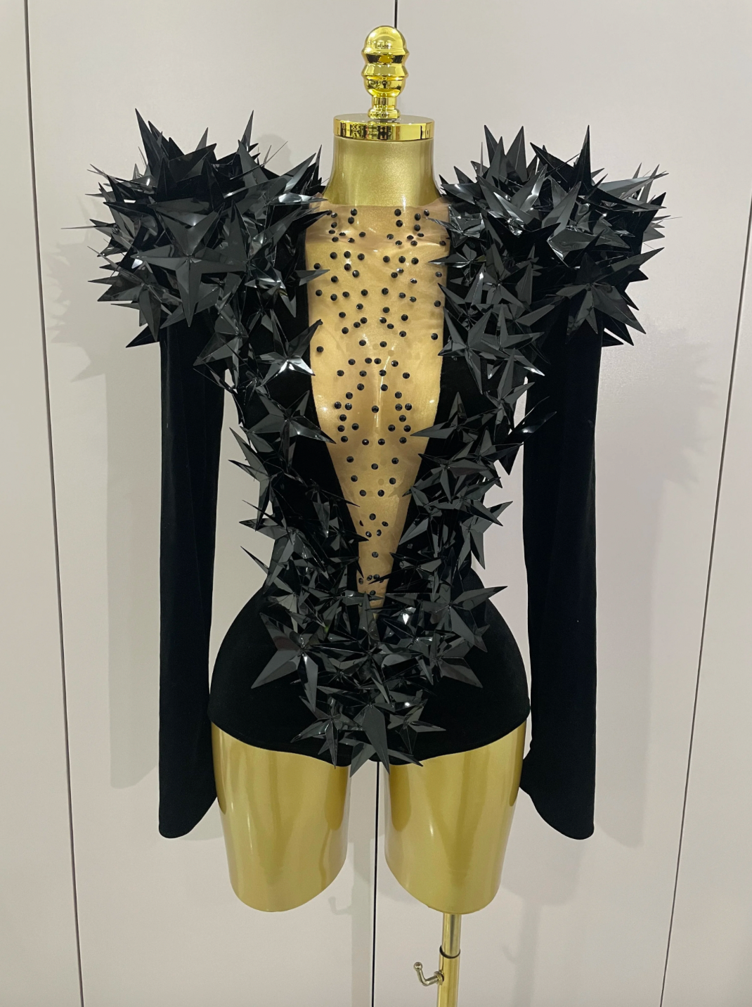 Sparkly Sequin Jumpsuit with Fringe - Cowgirl Dance Costume for Women | Festival Outfit, Stage Performance, Halloween & Cosplay
