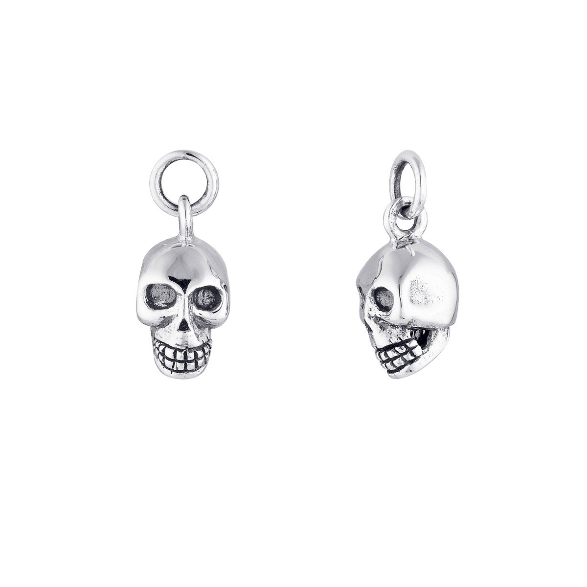 Gothic Skull Ear Charms for Women - Punk Rock Spooky Jewelry for Halloween, Parties & Alternative Fashion Accessories