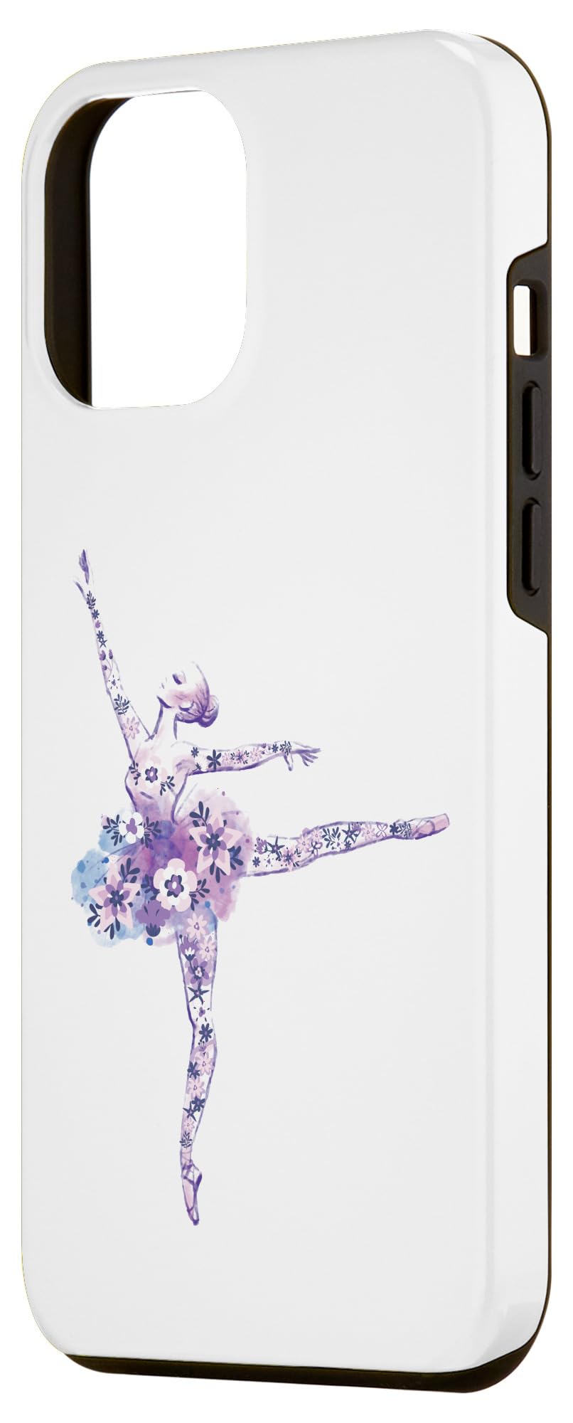 iPhone 12 Pro Max Ballet Dancer Case - Elegant Ballerina Graphic, Perfect for Dance Enthusiasts & Ballet Classes