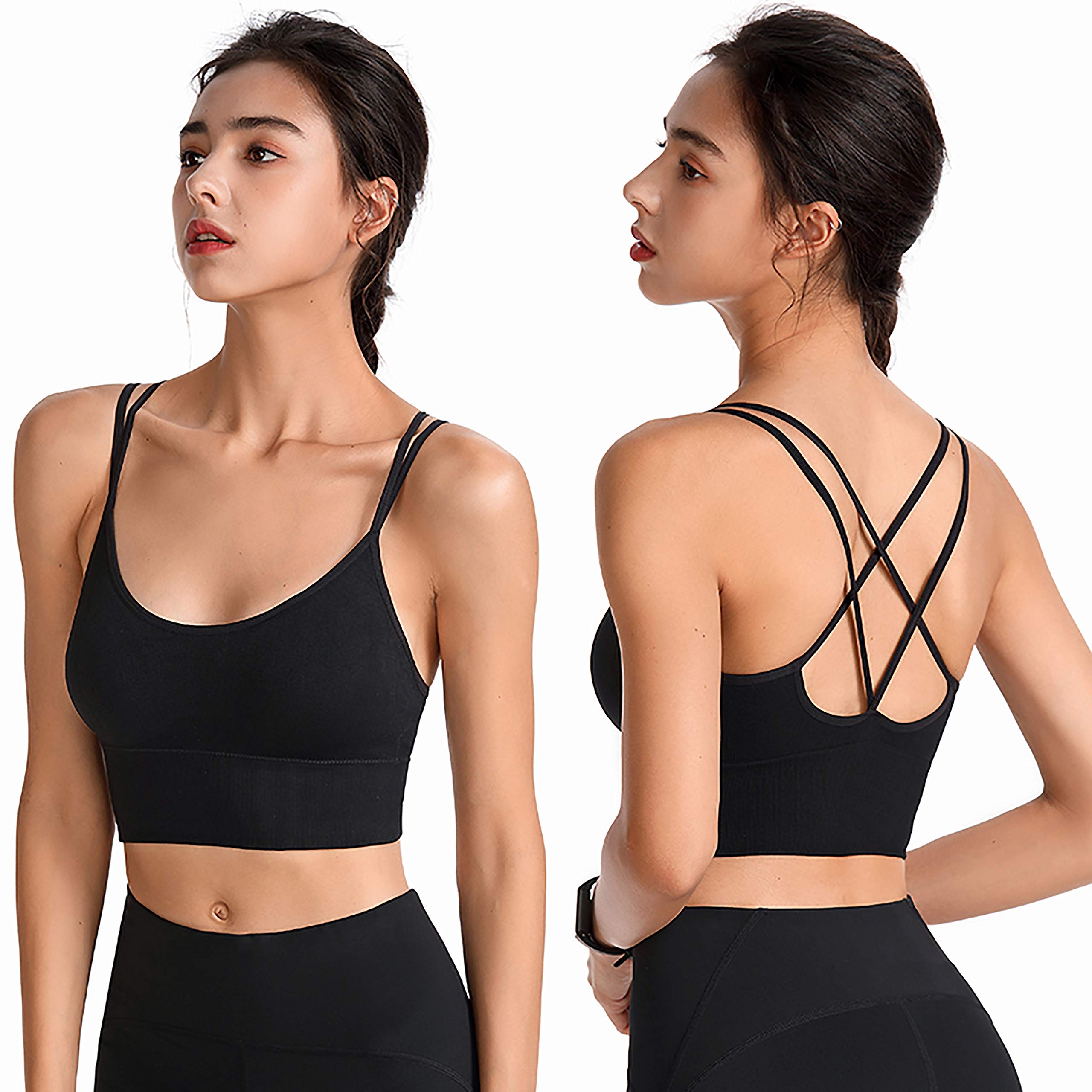 Best Women's Sports Bras for Gym, Yoga & Running - High Support Activewear for Fitness & Workout - Perfect for High-Intensity Training & Everyday Wear