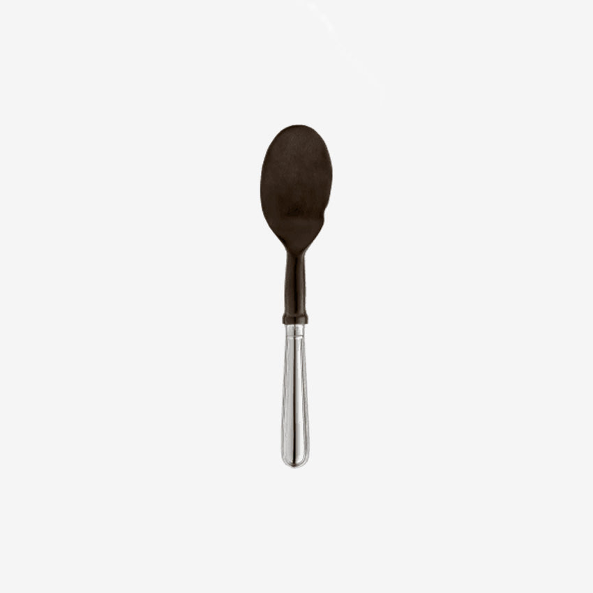Christofle Albi Sterling Silver Caviar Server & Horn - Elegant Serving Set for Gourmet Dining & Special Occasions