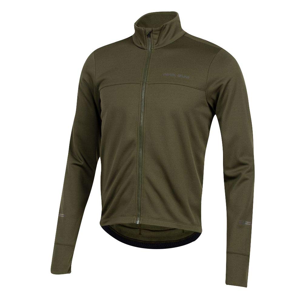 PEARL IZUMI Men's Quest Thermal Cycling Jersey - Winter Bike Riding Jacket for Cold Weather, Thermal Insulated Cycling Top for Men, Perfect for Road Biking, Mountain Biking & Outdoor Sports