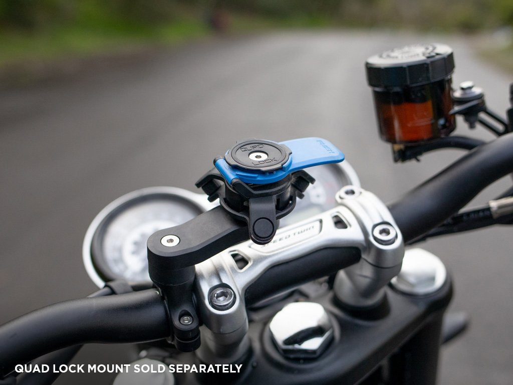 Quad Lock 360 Arm Extension (50mm) - Adjustable Phone Mount for Bikes, Motorcycles & Cars - Perfect for Cycling, Commuting & Outdoor Adventures