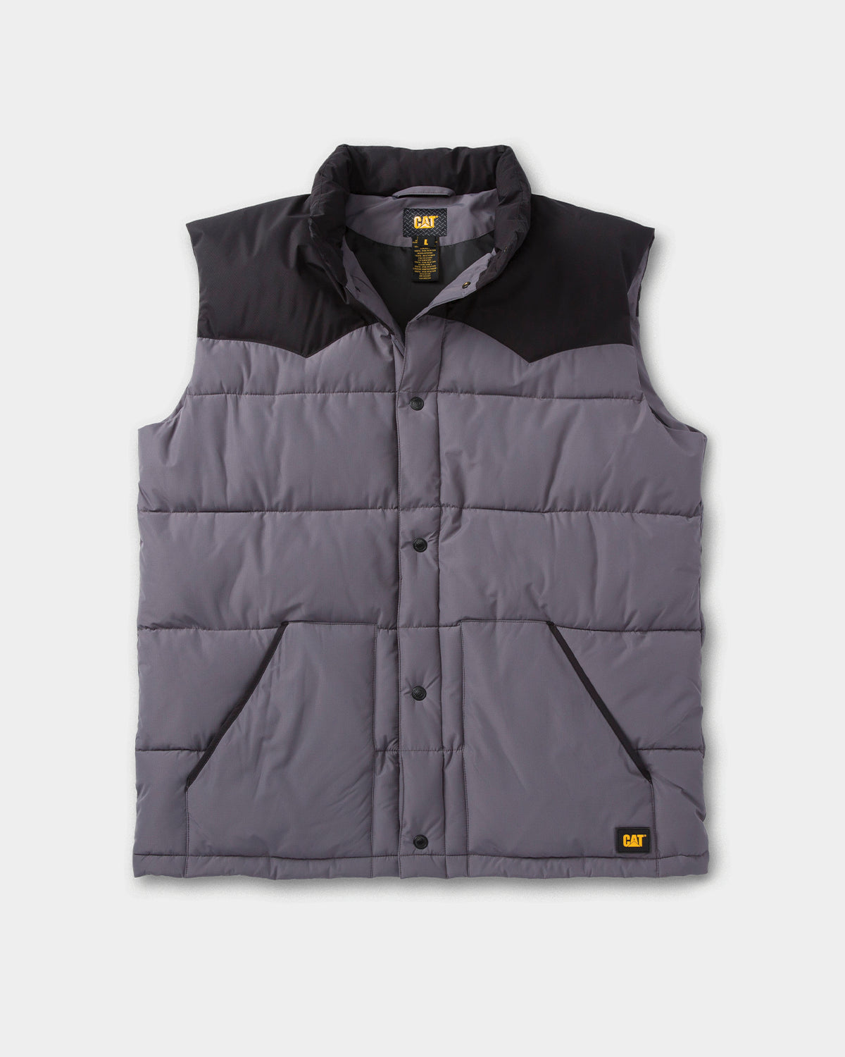 Men's Big Sky Puffer Vest - Lightweight Warm Winter Jacket for Outdoor Hiking & Camping - Perfect for Cold Weather Adventures