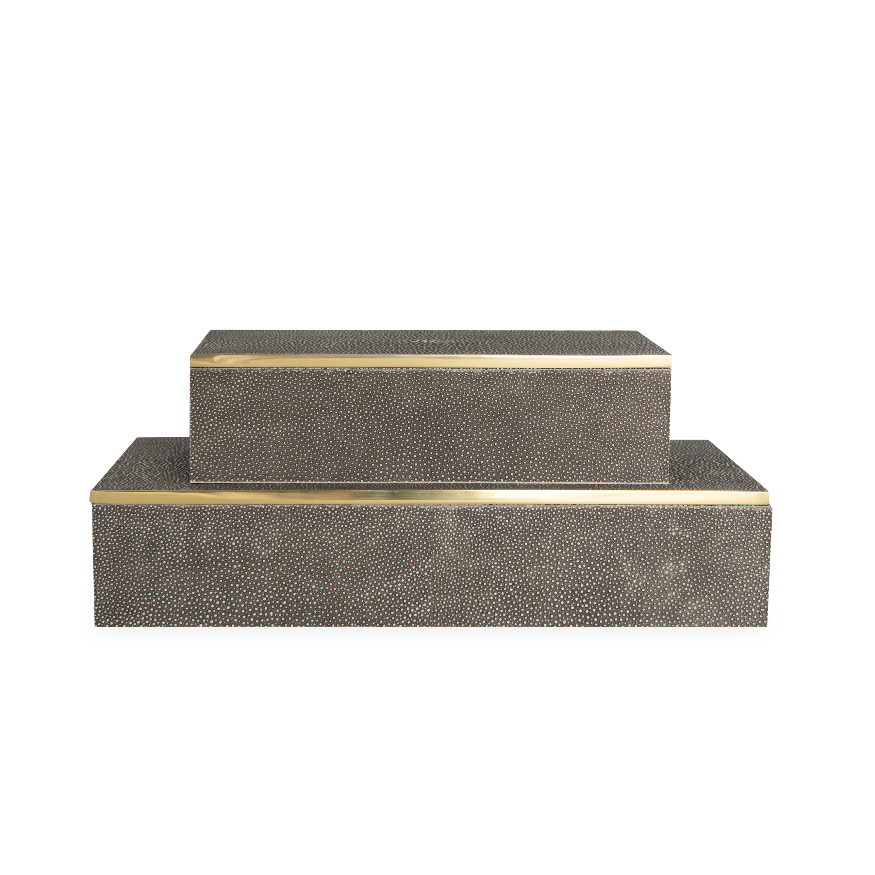 Luxury Faux Shagreen Jewelry Box - Elegant Storage for Rings, Necklaces & Accessories - Perfect for Home Decor, Gift Giving & Travel Organizer