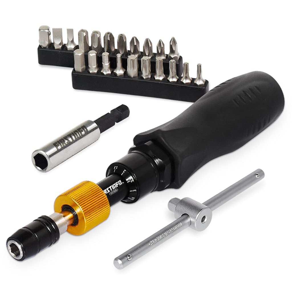 FIRSTINFO Certified Torque Limiting Screwdriver Set - 1/4