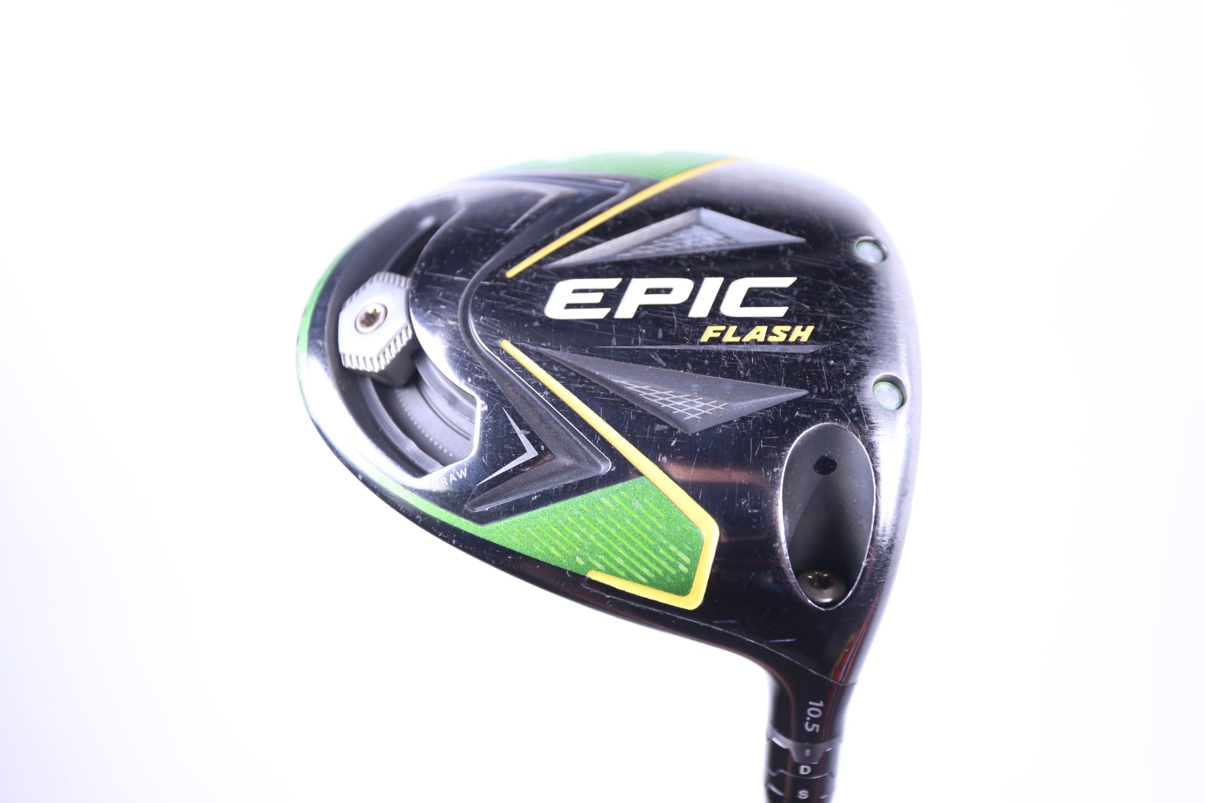 Used Callaway Epic Flash Driver 10.5° Stiff Flex Project X EvenFlow Right Hand Golf Club - Perfect for Improving Distance & Accuracy on the Course
