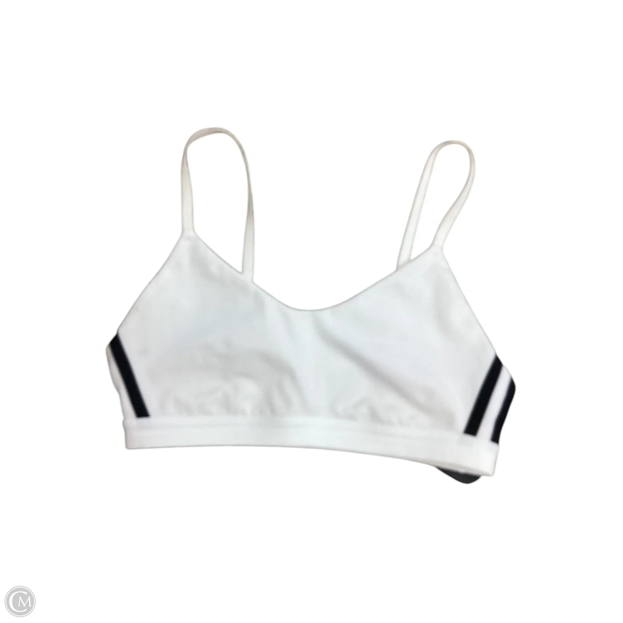 Adidas Women's Athletic Sports Bra - White, XS - High Support for Running, Yoga & Workouts