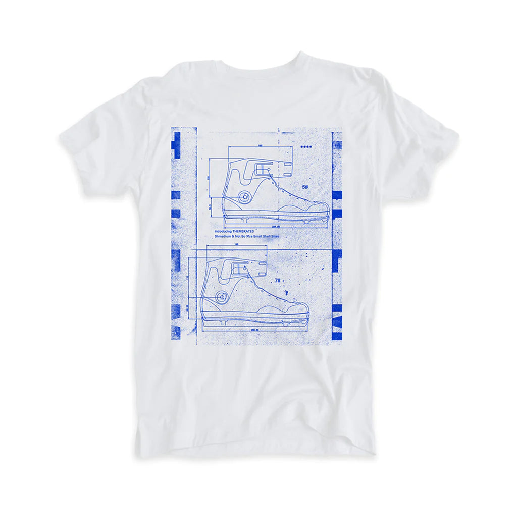 Them Skates Clothing Capsule - New Shell Sizes T-Shirt for Skateboarders | Comfortable & Stylish Skatewear for Street & Park Riding