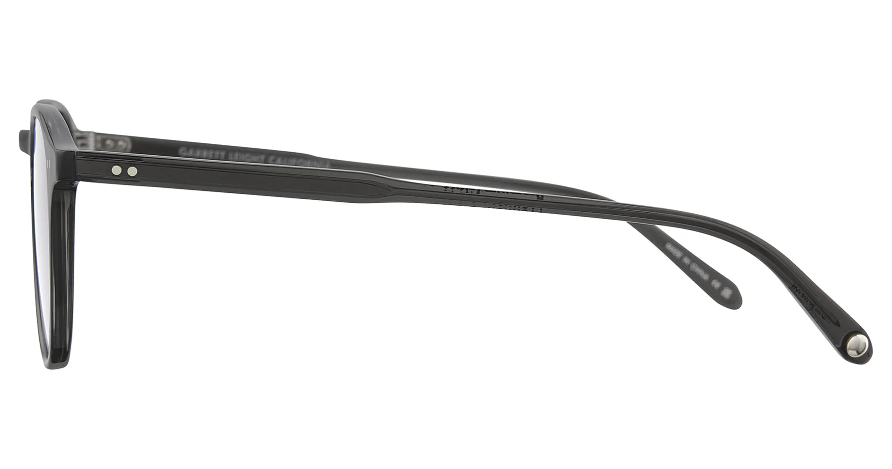 Garrett Leight Hampton 2001 BLGL SF Pure G15 Sunglasses - Classic Aviator Style for Men & Women - Perfect for Outdoor Activities, Travel, and Fashion Accessories