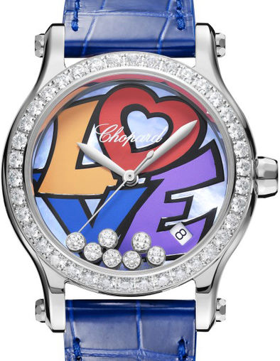 Chopard Happy Love Women's Watch - Stainless Steel & Diamond Accents for Elegant Style | Perfect for Gifts, Special Occasions & Luxury Fashion Accessories