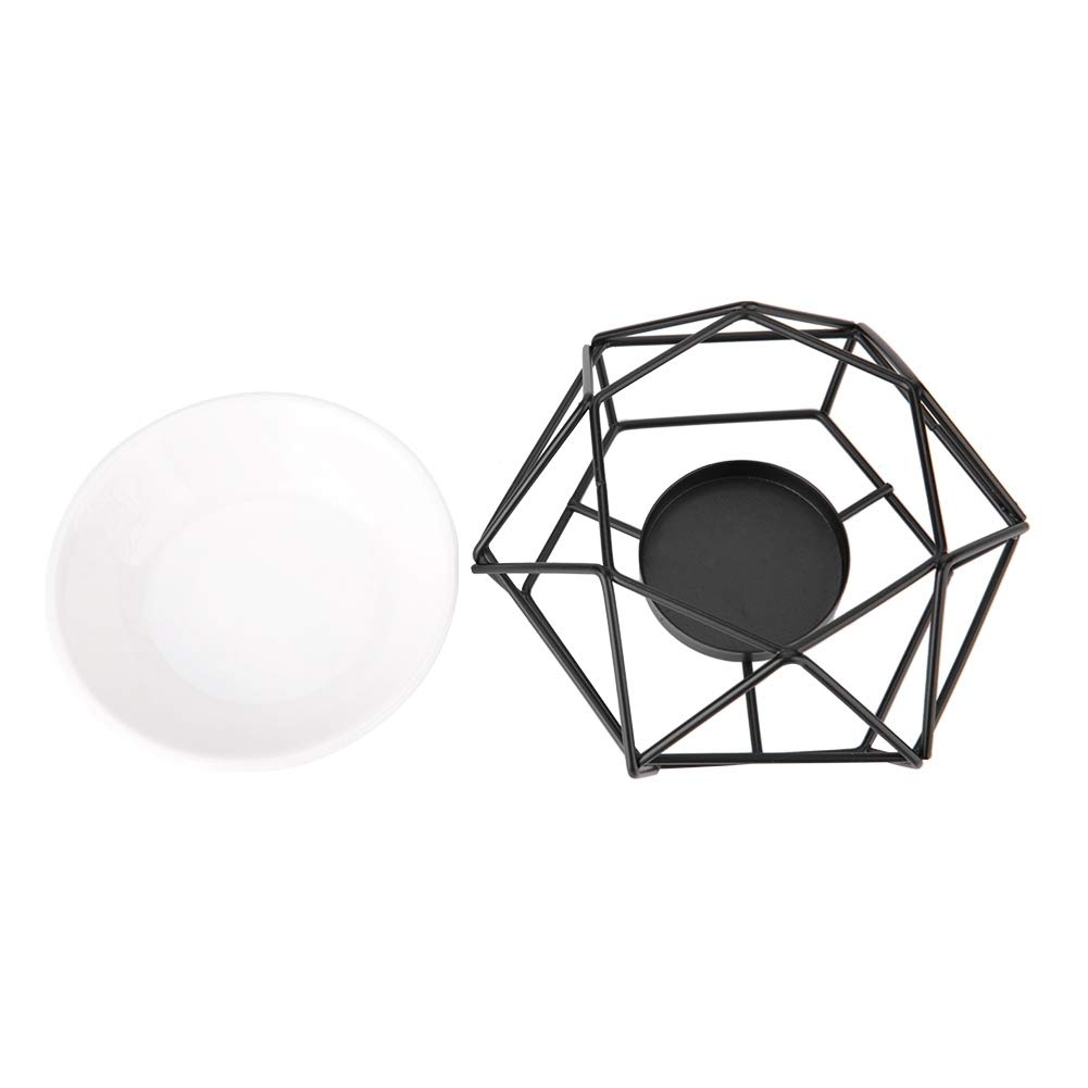 Premium Aroma Oil Burner & Essential Oil Diffuser - Elegant Ceramic Candle Holder for Home Spa, Bathroom Relaxation, Yoga Meditation & Aromatherapy