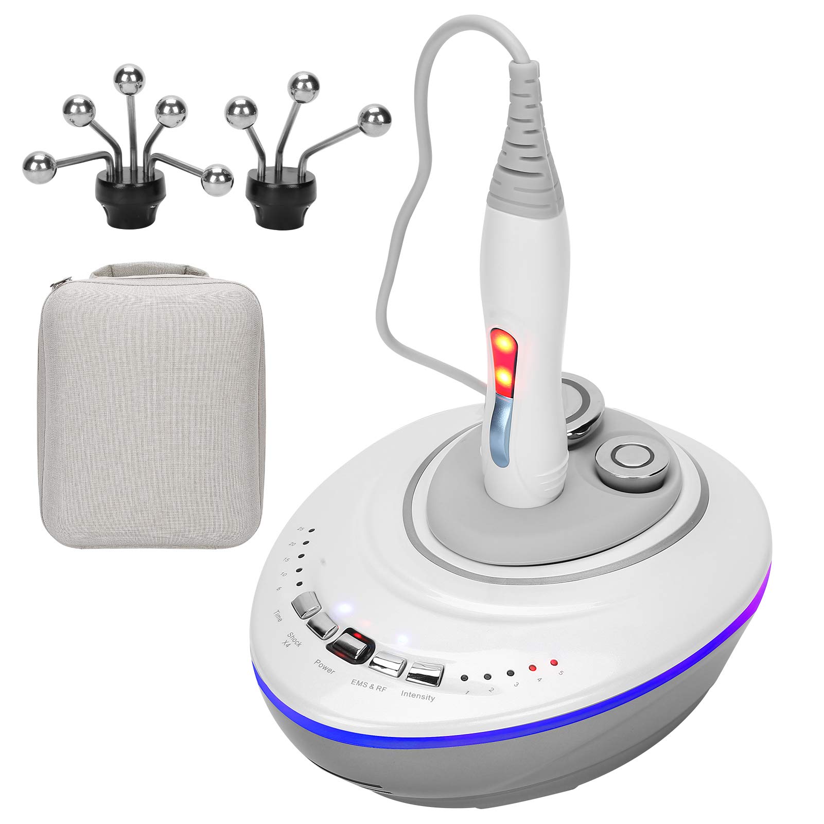 RF Skin Rejuvenation Machine - 5 Gear Time Modes for Wrinkle Removal, Freckle Reduction, Skin Whitening & Firming | Portable Anti-Aging Device for Home & Salon Use | Perfect for Facial Care & Beauty Treatments