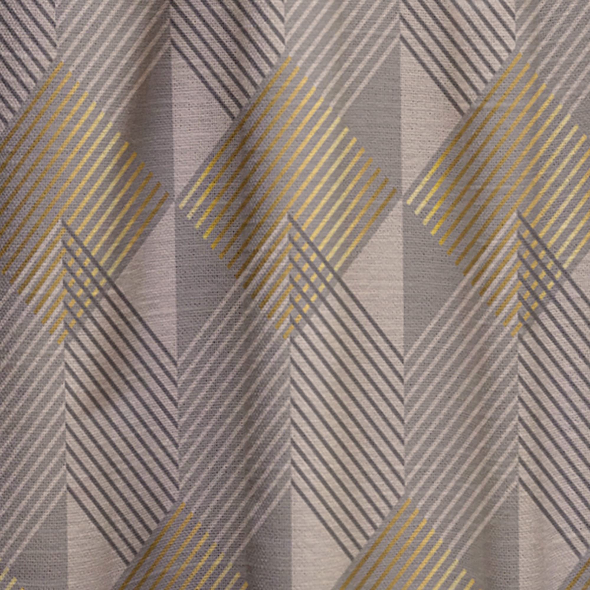 Retro Square Design VI Thermal Insulated Curtains - Single Panel 52x108 - Blackout Drapes for Bedroom & Living Room - Perfect for Home Decor and Light Control