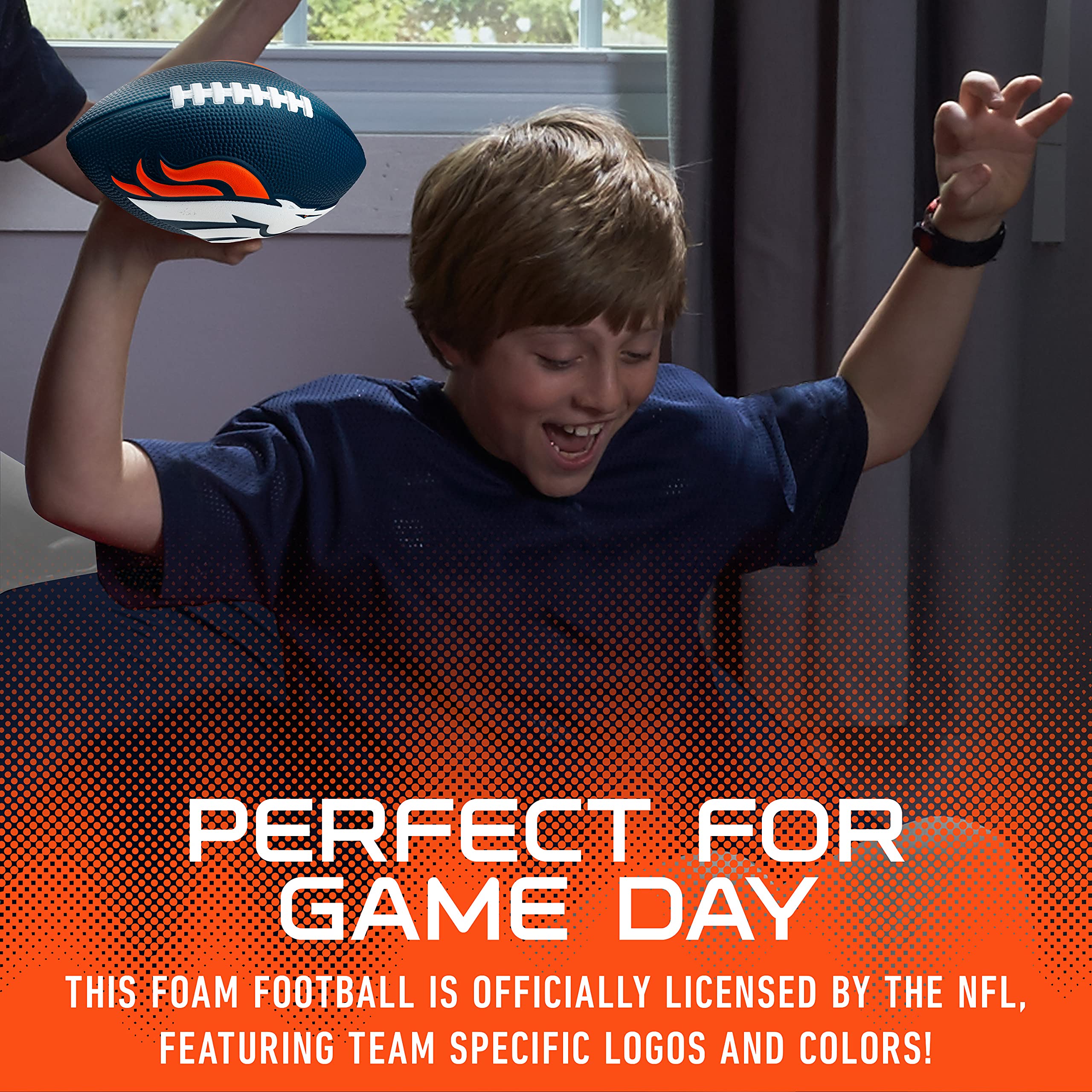 Franklin Sports Youth NFL Football Set - 8.5