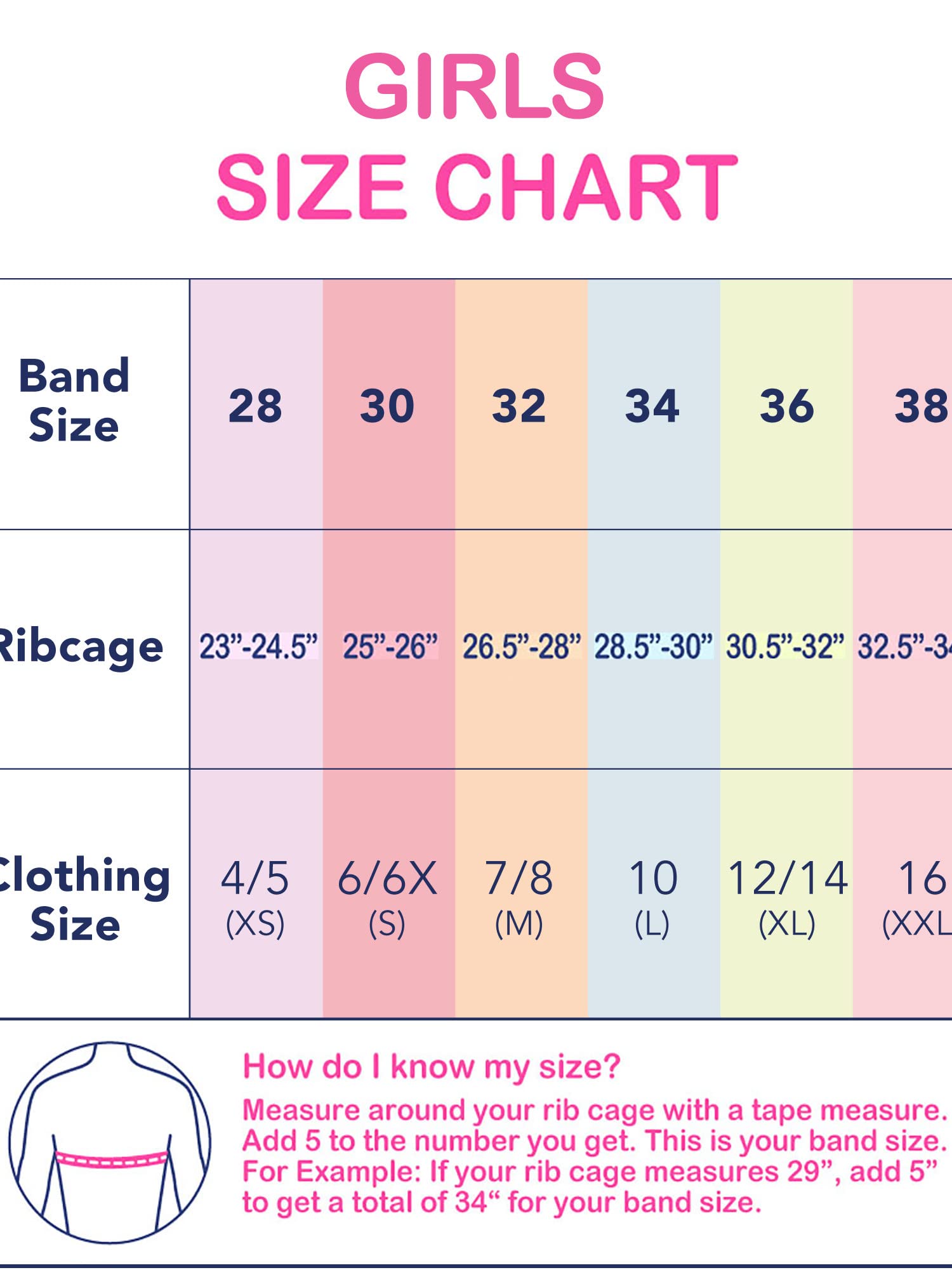 Fruit of the Loom Girls' Cotton Training Bras - Soft, Comfortable & Breathable for Active Kids - Perfect for Sports, Dance & Everyday Wear