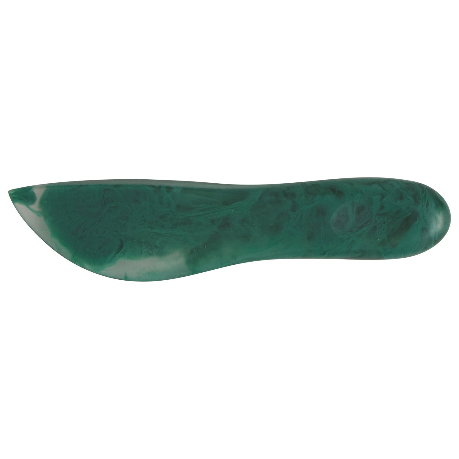 Premium Stainless Steel Frances Spreader Knife - Durable Forest Green Handle - Perfect for Cake Decorating, Butter Spreading & Kitchen Use