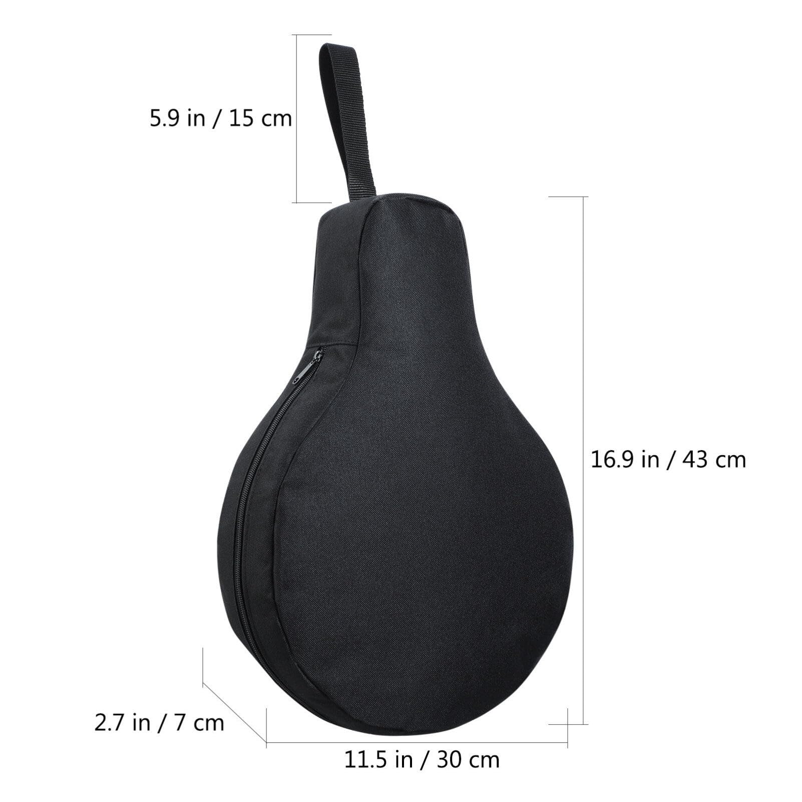 Hemoton 2-Pack Heavy Duty Cast Iron Skillet Storage Bags - Durable Chef Organizer for Camping Cookware, Multi-Purpose Cooking Utensil Container - Perfect for Outdoor Camping, Picnics & RV Trips