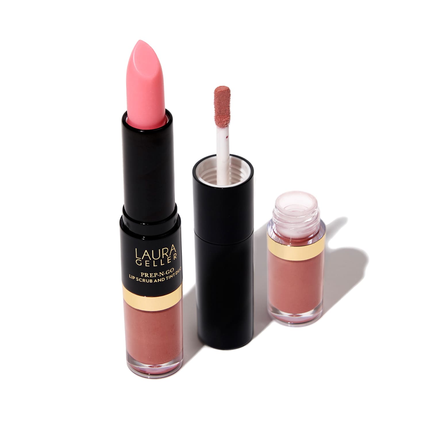 Prep n Go Lip Scrub & Tint Duo Set - Exfoliating & Moisturizing Lip Care for Soft, Smooth Lips - Perfect for Daily Use, Travel & On-the-Go Beauty Routine
