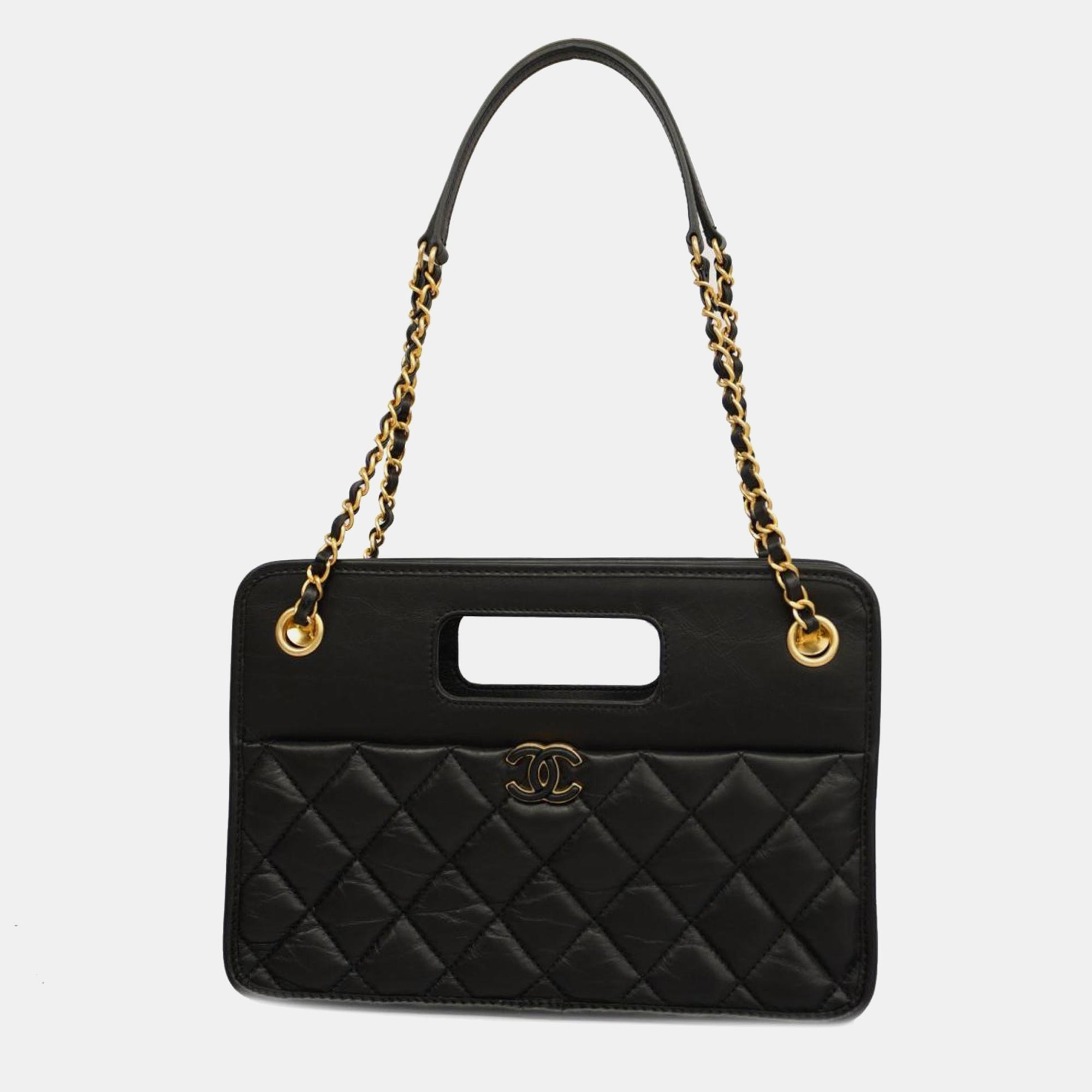 Black Lambskin Leather Graphic Crossbody Bag - Stylish & Durable for Women - Perfect for Work, Travel & Everyday Use