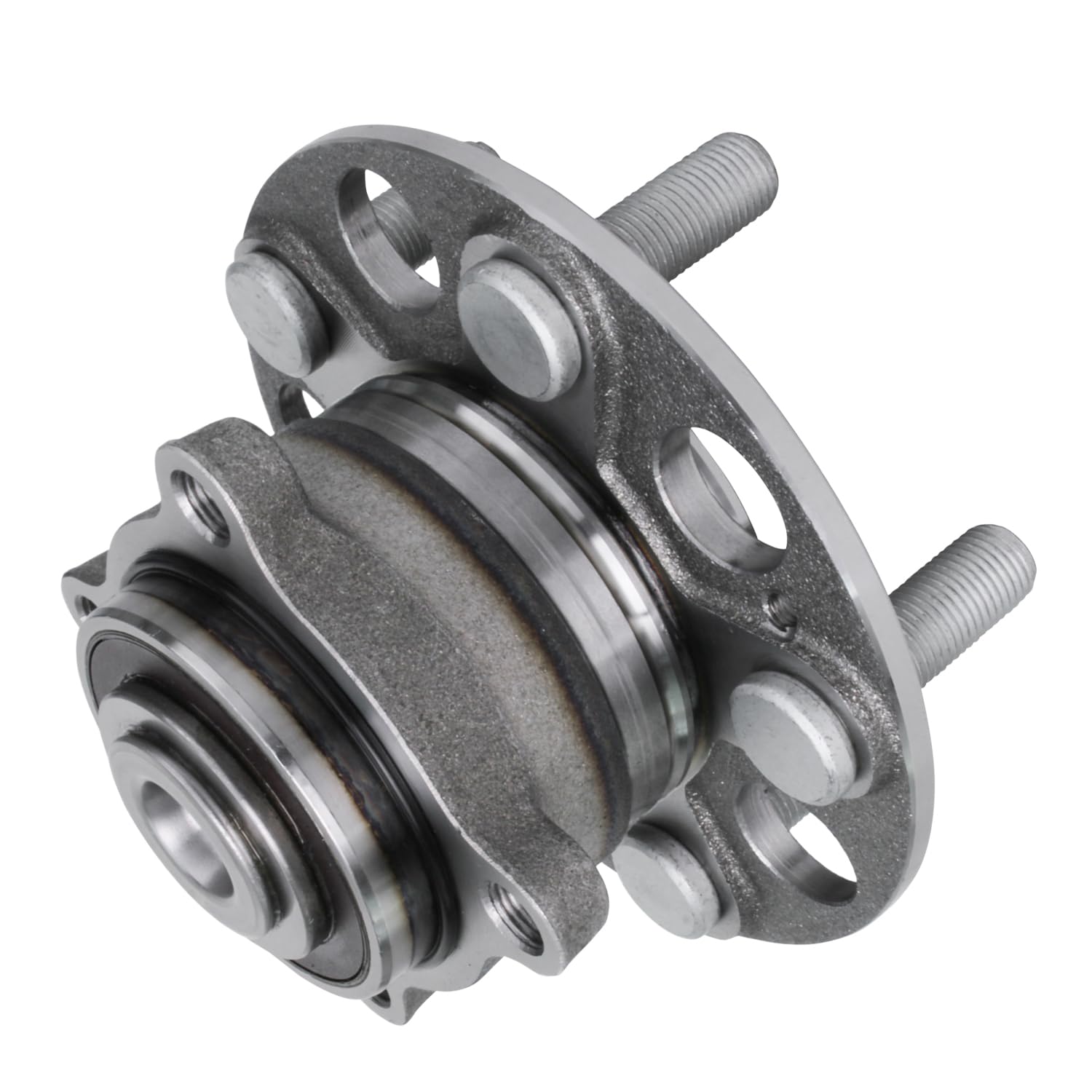 Detroit Axle Front Wheel Drive Rear Wheel Bearing Hub Assembly Set - Compatible with 2009-2014 Acura TL (Fits 2010 2011 2012 2013 Models) - Replacement for Smooth & Quiet Driving Experience